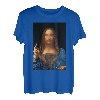 wormy da Vinci Salvator Mundi Renaissance T-Shirt