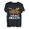 Lieblings Schlafshirt Elch Schlafanzug Oberteil T-Shirt