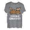 Lieblings Schlafshirt Elch Schlafanzug Oberteil T-Shirt