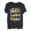 Herren T-Shirt Kranführer Beruf Kranfahrer Kran Geschenk Spruch