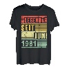 Legendär Seit Juni 1981 42. Geburtstag T-Shirt