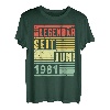 Legendär Seit Juni 1981 42. Geburtstag T-Shirt