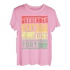 Legendär Seit Juni 1981 42. Geburtstag T-Shirt