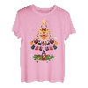 Gitarre Weihnachten Gitarren Baumlichter Lustiges Geschenk T-Shirt