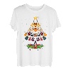 Gitarre Weihnachten Gitarren Baumlichter Lustiges Geschenk T-Shirt