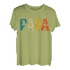 Discgolf Papa Vintage - Frisbee Frolf Disc Golf Geschenk T-Shirt