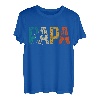 Discgolf Papa Vintage - Frisbee Frolf Disc Golf Geschenk T-Shirt