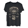 60. Geburtstag Geschenk Mann Mythos Legende Vintage 1963 T-Shirt