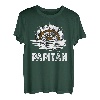 Papitän Vater Papa Kapitän Lustiger Spruch Meer Vatertag T-Shirt
