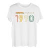 30. Geburtstag Geschenk, Jahrgang 1990 Vintage Retro T-Shirt