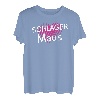 Schlager T Shirt Damen Schlagermaus Geschenk Fan Shirt