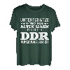Herren Unterschätze Niemals Einen Alten Mann Aufgewachsen DDR T-Shirt