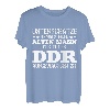 Herren Unterschätze Niemals Einen Alten Mann Aufgewachsen DDR T-Shirt