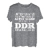 Herren Unterschätze Niemals Einen Alten Mann Aufgewachsen DDR T-Shirt