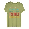 Nicht erschrecken Papa Vater drei 3 Töchtern Mädchen T-Shirt