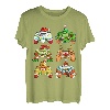Jungen Weihnachtsshirt Santa Elf Gaming Controller Gamer Xmas T-Shirt