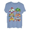 Jungen Weihnachtsshirt Santa Elf Gaming Controller Gamer Xmas T-Shirt