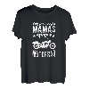 Damen Nur die coolen Mamas fahren Motorrad Moped Biker Mutter T-Shirt