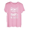 Damen Nur die coolen Mamas fahren Motorrad Moped Biker Mutter T-Shirt