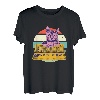 Retro Vintage Katze spielt Analog Synthesizer Techno Music T-Shirt