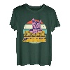 Retro Vintage Katze spielt Analog Synthesizer Techno Music T-Shirt