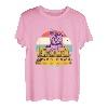 Retro Vintage Katze spielt Analog Synthesizer Techno Music T-Shirt
