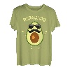 Avocado Lustige Papacado Papa Halloween-Paare Kostüm Vater T-Shirt