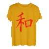 Japanisch Frieden Zeichen T-Shirt Kanji Schreiben
