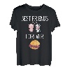Leberkäs Kuh Schwein Fleischkäse Lustig Beste Freunde T-Shirt