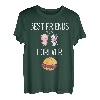 Leberkäs Kuh Schwein Fleischkäse Lustig Beste Freunde T-Shirt