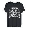 Herren Super Vater Super Schiedsrichter Schiri Fußballer Fußball T-Shirt