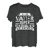 Herren Super Vater Super Schiedsrichter Schiri Fußballer Fußball T-Shirt