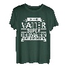 Herren Super Vater Super Schiedsrichter Schiri Fußballer Fußball T-Shirt