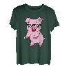 Floss Dance Schwein Ferkel Sau Flossing Tanz Kinder T-Shirt