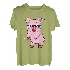 Floss Dance Schwein Ferkel Sau Flossing Tanz Kinder T-Shirt