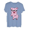 Floss Dance Schwein Ferkel Sau Flossing Tanz Kinder T-Shirt