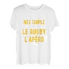 Herren Lustiges Geschenk Apero Rugby T-Shirt T-Shirt