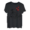 Mops Liebe Hundehalter Hunde Frauchen Geschenkidee T-Shirt
