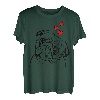 Mops Liebe Hundehalter Hunde Frauchen Geschenkidee T-Shirt