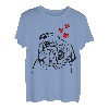 Mops Liebe Hundehalter Hunde Frauchen Geschenkidee T-Shirt