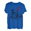 Mops Liebe Hundehalter Hunde Frauchen Geschenkidee T-Shirt