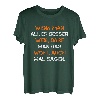 Wenn Man Alles Besser Weiß Lustiger Spruch Herren Deko Damen T-Shirt