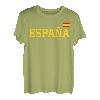 Spanien T-Shirt Damen Herren Kinder Spanische Flagge Rot España T-Shirt