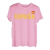 Spanien T-Shirt Damen Herren Kinder Spanische Flagge Rot España T-Shirt