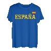 Spanien T-Shirt Damen Herren Kinder Spanische Flagge Rot España T-Shirt