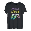 Kinder Vater Tochter Partnerlook Mädchen TShirt Flip Flop Sommer T-Shirt