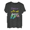 Kinder Vater Tochter Partnerlook Mädchen TShirt Flip Flop Sommer T-Shirt