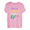 Kinder Vater Tochter Partnerlook Mädchen TShirt Flip Flop Sommer T-Shirt