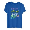 Kinder Vater Tochter Partnerlook Mädchen TShirt Flip Flop Sommer T-Shirt