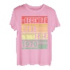 Legendär seit Juli 1970 52. Geburtstag Vintage T-Shirt